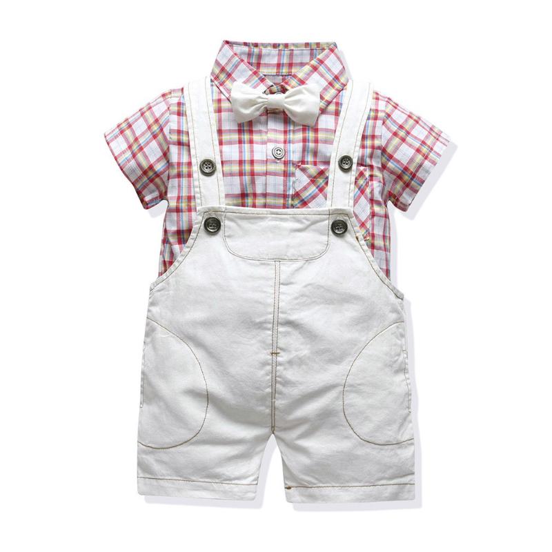 Baby Toddler Kids Clothes 1-5 Years Boy Formal Suit Plaid Shirt + Half Overall for Boys Plaid Outfits Children Birthday Gift, White boys clothes
Baby Toddler Kids Clothes 1-5 Years Boy Formal Suit Plaid Shirt + Half Overall for Boys Plaid Outfits Children Birthday Gift, White boys clothes