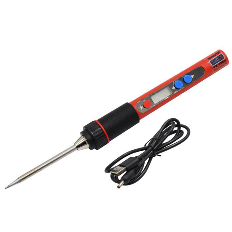 5V 10W Portable USB Soldering Iron LCD Digital Adjustable Temperature Soldering Gun BAG Welding Rework Repair Tool
5V 10W Portable USB Soldering Iron LCD Digital Adjustable Temperature Soldering Gun BAG Welding Rework Repair Tool