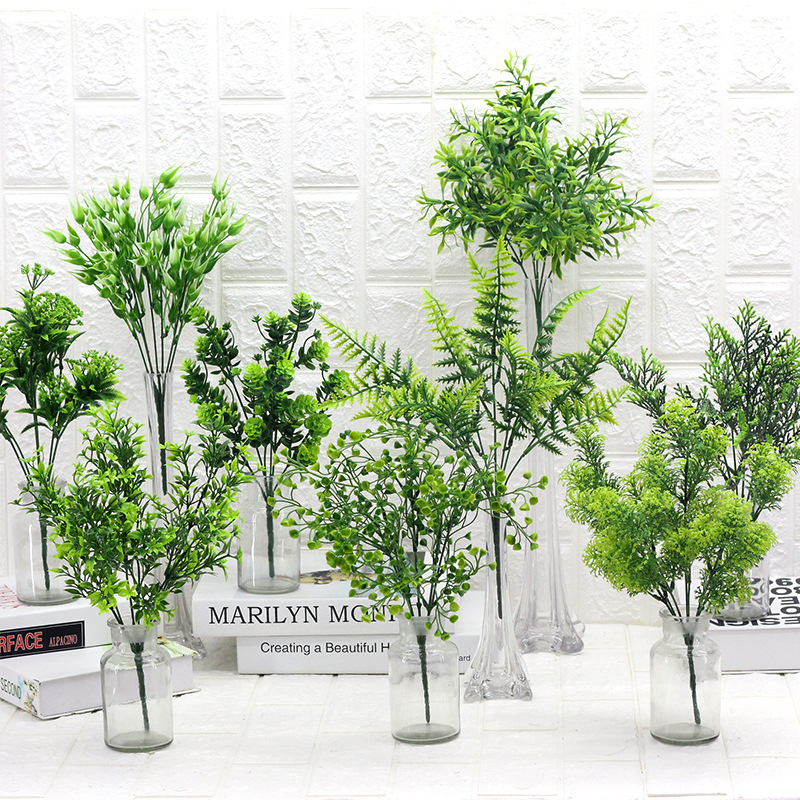 1pc Artificial Plant Flower with Leaf Plastic Green Grass Tree Plant Fake Leaf Foliage Bush for Home Wedding Hotel Party Decor
1pc Artificial Plant Flower with Leaf Plastic Green Grass Tree Plant Fake Leaf Foliage Bush for Home Wedding Hotel Party Decor
