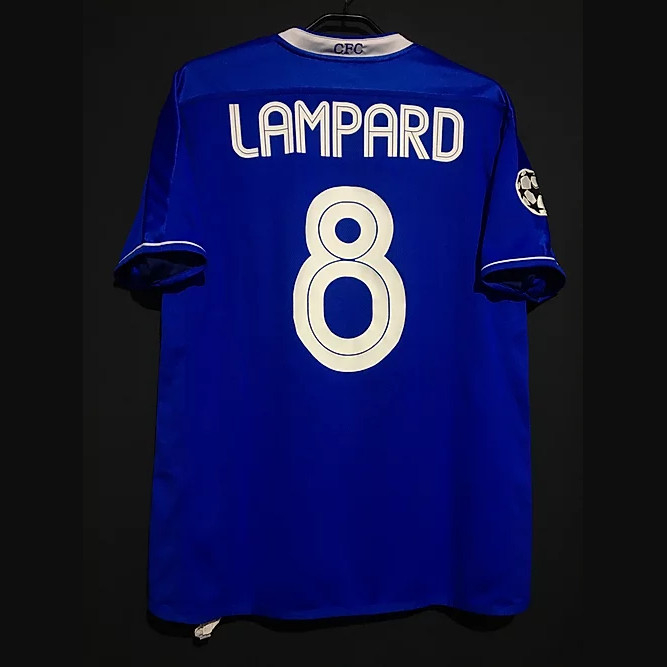 Retro Lampard Drogba Crespo Terry Veron Cole Robben Kezman Soccer Jerseys Vintage Shirt Classic Football Kit, 03-05 with ucl patches
Retro Lampard Drogba Crespo Terry Veron Cole Robben Kezman Soccer Jerseys Vintage Shirt Classic Football Kit, 03-05 with ucl patches