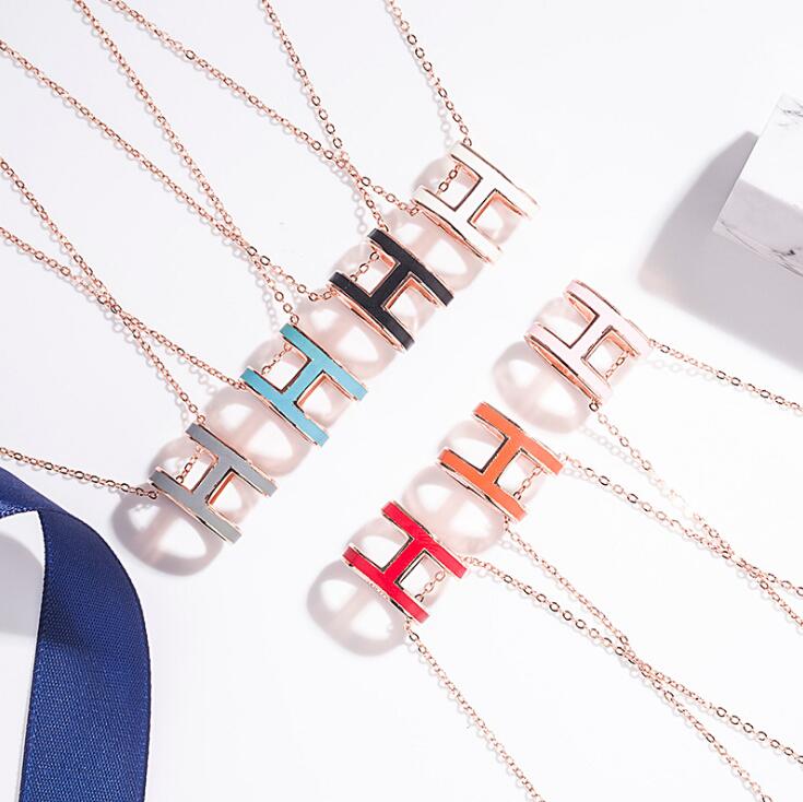 925 Sterling silver pendant necklace with enamel H shape necklace in many colors 50cm length H words for man and women jewelry, Black
925 Sterling silver pendant necklace with enamel H shape necklace in many colors 50cm length H words for man and women jewelry, Black