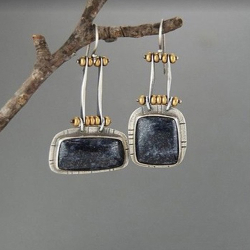 Dangle & Chandelier Vintage Asymmetric Geometric Black Stone Earrings Boho Pendientes Bag Shape Earring For Women 2021 Tribal Jewelry
Dangle & Chandelier Vintage Asymmetric Geometric Black Stone Earrings Boho Pendientes Bag Shape Earring For Women 2021 Tribal Jewelry