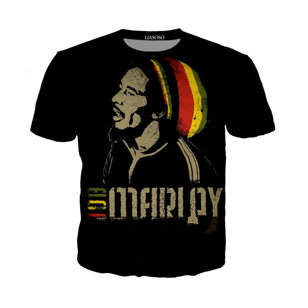 Newest Popular Singer Reggae Bob Marley T Shirt Men Women Unisex Funny 3d Print Summer Short Sleeve O Neck Crewneck Casual Tops A109, Multi
Newest Popular Singer Reggae Bob Marley T Shirt Men Women Unisex Funny 3d Print Summer Short Sleeve O Neck Crewneck Casual Tops A109, Multi