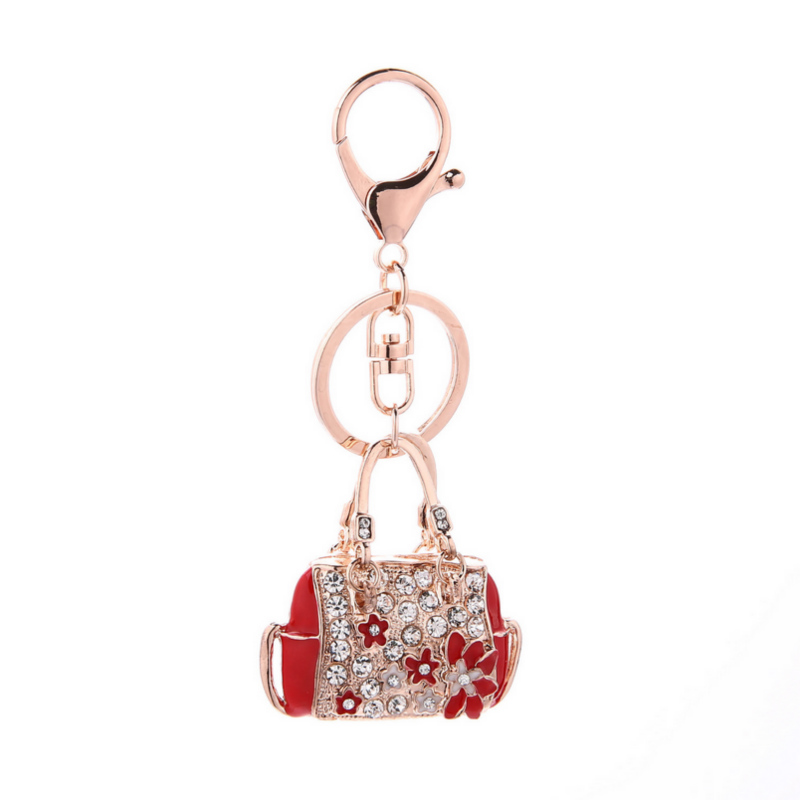 Fashion High Quality Handbag Keychains Crystal Pave Metal Fashion Women Bag Pendant Rhinestone Key Chains For Car Christmas Gift
Fashion High Quality Handbag Keychains Crystal Pave Metal Fashion Women Bag Pendant Rhinestone Key Chains For Car Christmas Gift
