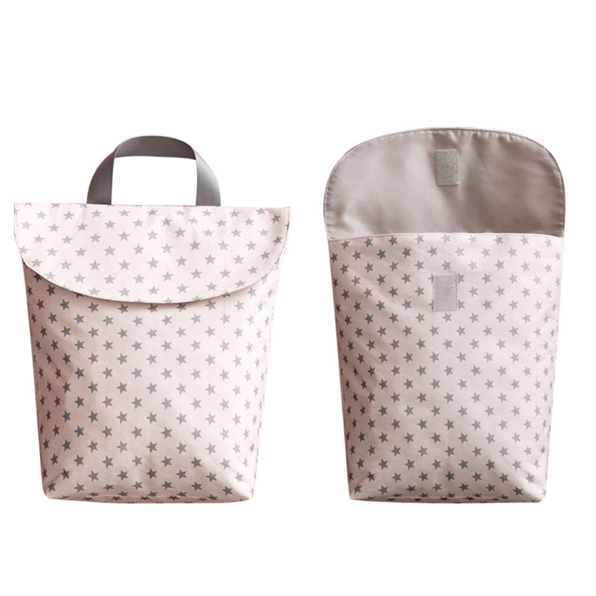 Baby Diaper Bags Maternity Bag Waterproof Wet Cloth Diaper Handbags Reusable Diaper Cover Dry Wet Bag for Mom Nappy Storage Bags ZZA1895
