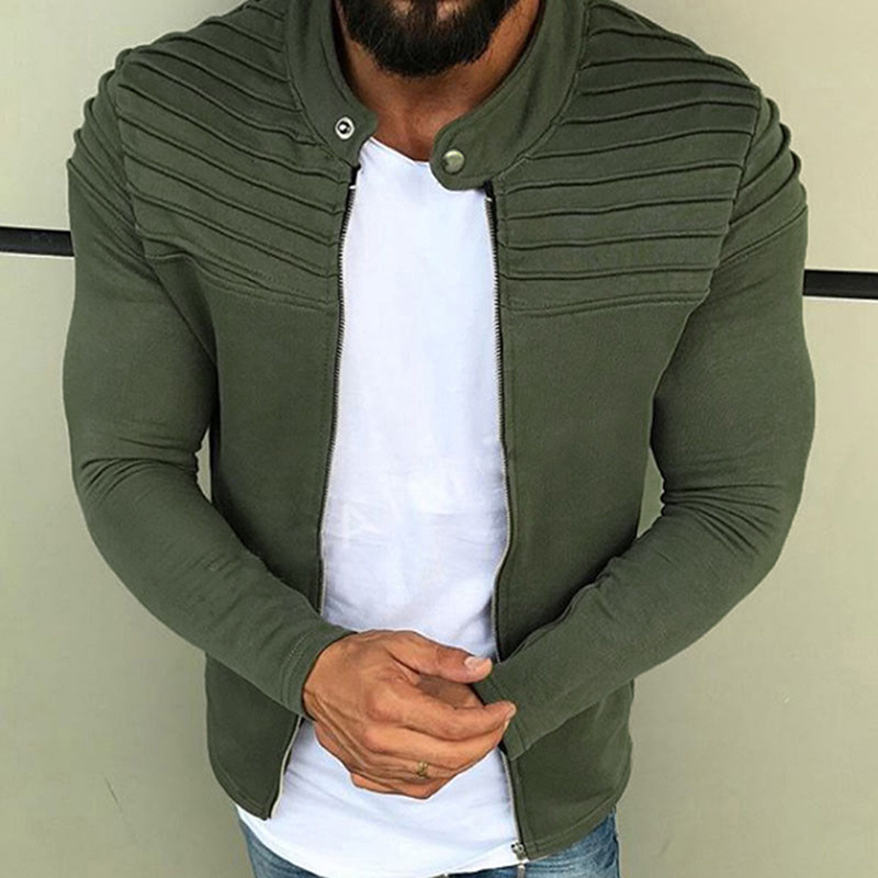 Casual Men's Jacket Male Slim Sweatshirts Long Sleeve Outerwear Tops Man Raglan Zipper Hoodies Autumn Spring 2019, Black
Casual Men's Jacket Male Slim Sweatshirts Long Sleeve Outerwear Tops Man Raglan Zipper Hoodies Autumn Spring 2019, Black