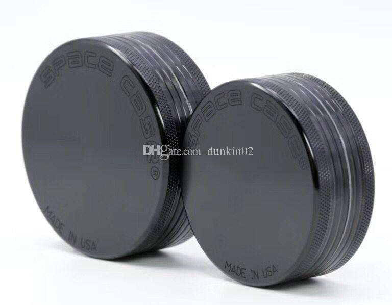 new desgin Space Case Grinders 55mm Herb Grinder 2 Piece Tobacco Cursher Aluminium Alloy spacecase Grinder
new desgin Space Case Grinders 55mm Herb Grinder 2 Piece Tobacco Cursher Aluminium Alloy spacecase Grinder