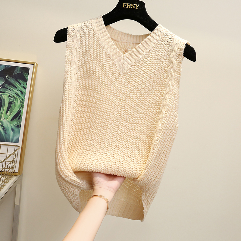 Autumn Women Spring Sleeveless V-neck Knitted Vest Coat Twist Drawstring Irregular Hem Sweater Tank Tops Knit Pullovers Vests, Black
Autumn Women Spring Sleeveless V-neck Knitted Vest Coat Twist Drawstring Irregular Hem Sweater Tank Tops Knit Pullovers Vests, Black
