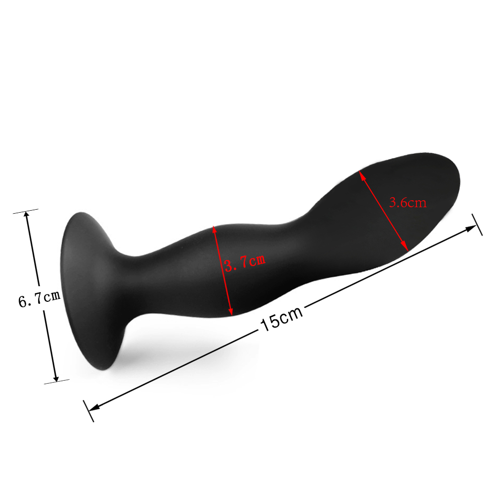 Wireless Remote Dildo Vibrator For Men Anal Plug Prostate Massager Suction Cup Stimulator Adult Sex Toys Man Masturbator Remote Y200409