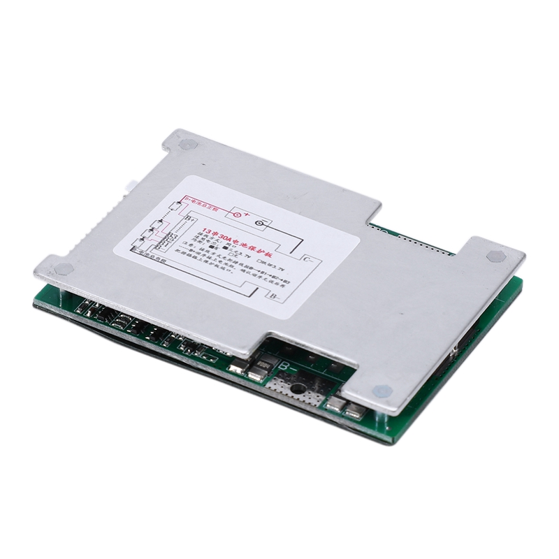 13S 48V 30A Li-Ion Lipolymer Battery Protection Board BMS PCB Board with Heatsink for E-Bike EScooter
13S 48V 30A Li-Ion Lipolymer Battery Protection Board BMS PCB Board with Heatsink for E-Bike EScooter