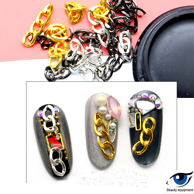 Japanese Nail Jewelry Coarse Chain Chain Alloy Phototherapy Nail Accessories Golden Sticker Mixed Twist Thick
Japanese Nail Jewelry Coarse Chain Chain Alloy Phototherapy Nail Accessories Golden Sticker Mixed Twist Thick