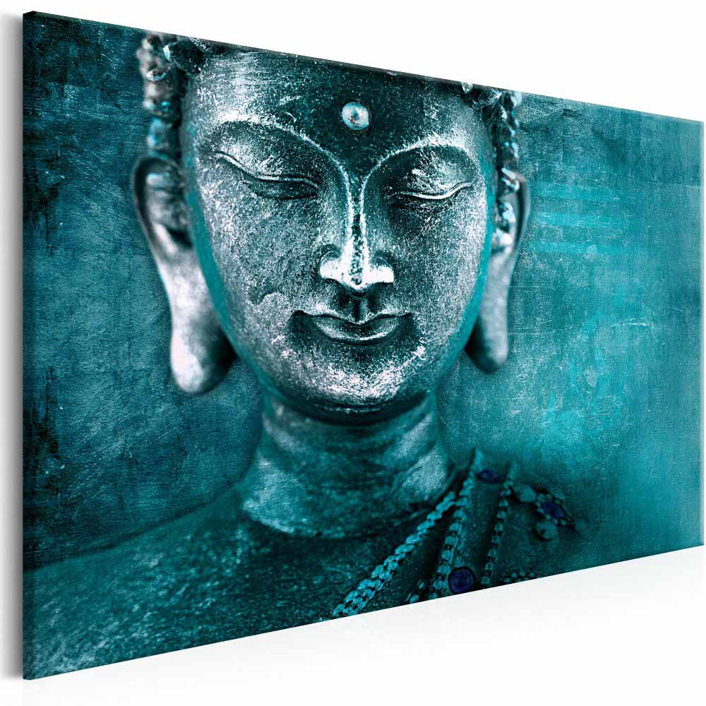 Unframed 1 Panel Large HD Printed Canvas Print Painting Buddha Home Decoration Wall Pictures for Living Room Wall Art on Canvas(Multicolor)