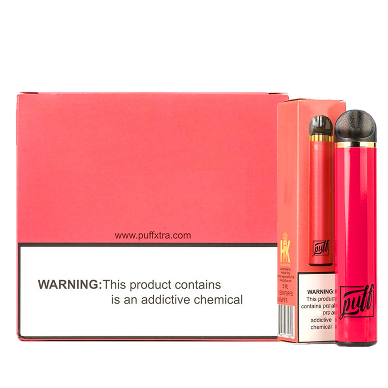 New Puff Xtra Disposable Vape Pen 1500 puffs 5ml Cartridge Carts Vaporizer Pods System Device Vapor
New Puff Xtra Disposable Vape Pen 1500 puffs 5ml Cartridge Carts Vaporizer Pods System Device Vapor