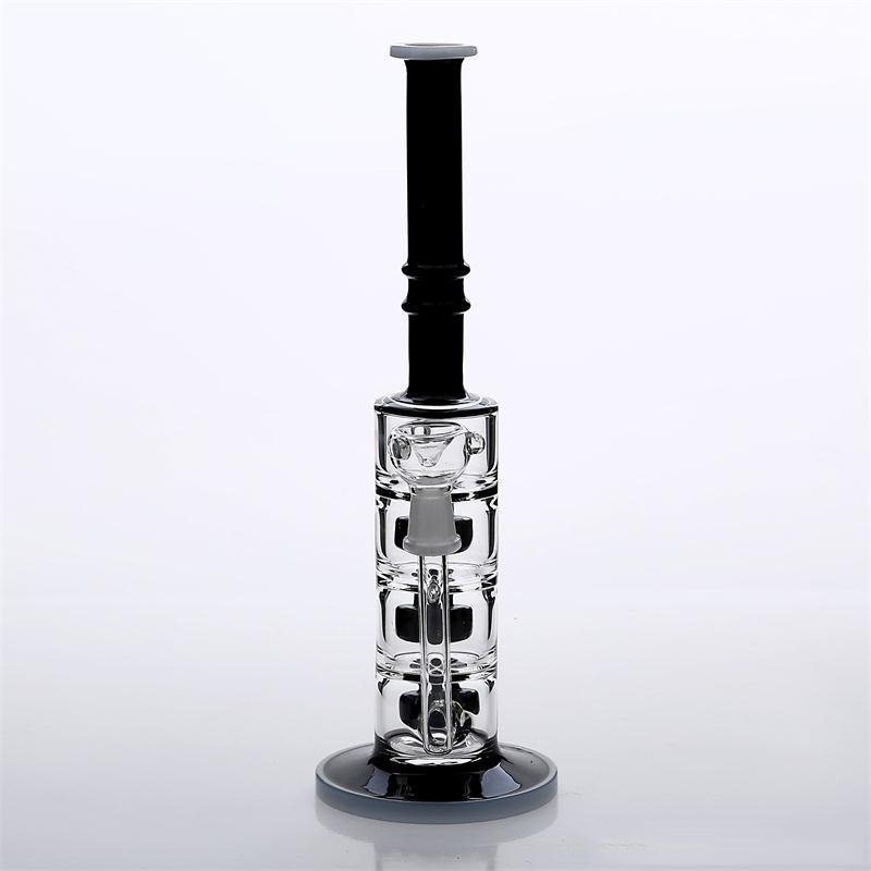 32cm Tall 14.4mm Joint Size Hunter White Black Glass Bong with a Bowl Percolato Thick Basic Smoking Pipe Two Fuction Oil Rigs
32cm Tall 14.4mm Joint Size Hunter White Black Glass Bong with a Bowl Percolato Thick Basic Smoking Pipe Two Fuction Oil Rigs