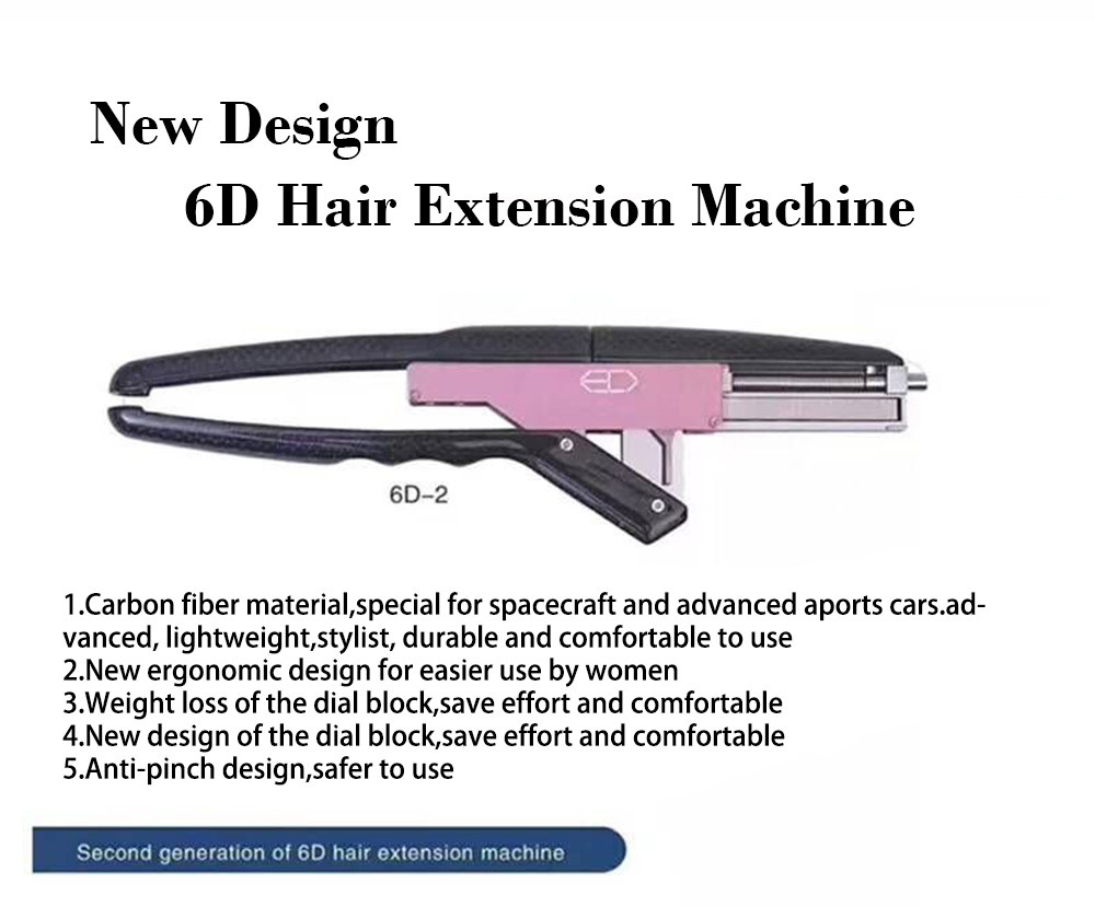 Second Generation High-end 6D Hair Extensions Tool Fast Hair Extensions Machine Connector Removal Tool For Professional Salon Equipment