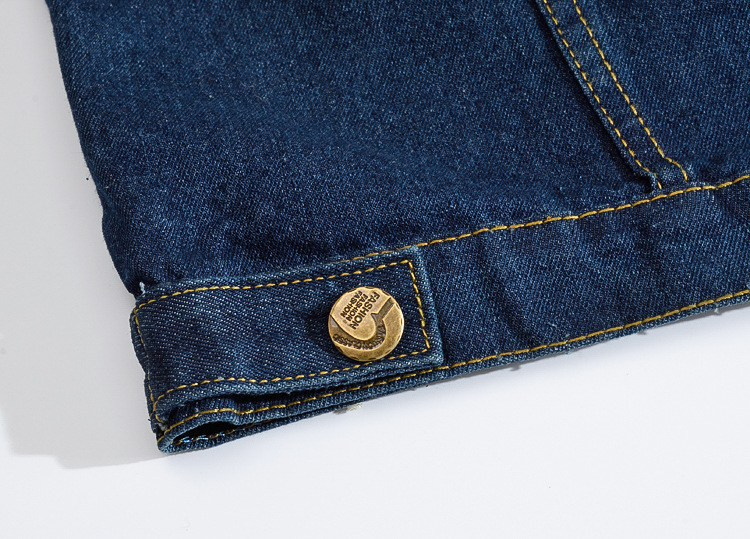 Cotton Jeans Sleeveless Jacket Vest Men Plus Size 5XL Dark Blue Denim Jeans Vest Male Cowboy Outdoors Waistcoat Mens Jackets S191019