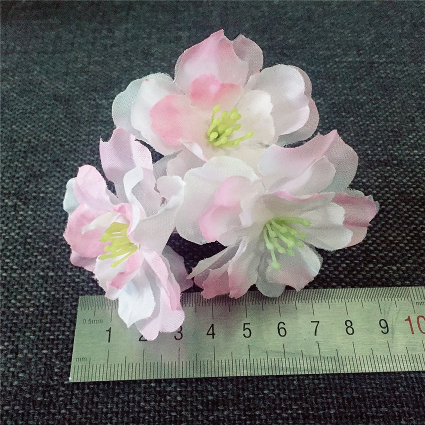 50Pcs Artificial Sakura Cherry flower heads silk Cherry Blossoms DIY Wedding Arch Road led decoration party scrapbooking Wreath, Pink white
50Pcs Artificial Sakura Cherry flower heads silk Cherry Blossoms DIY Wedding Arch Road led decoration party scrapbooking Wreath, Pink white