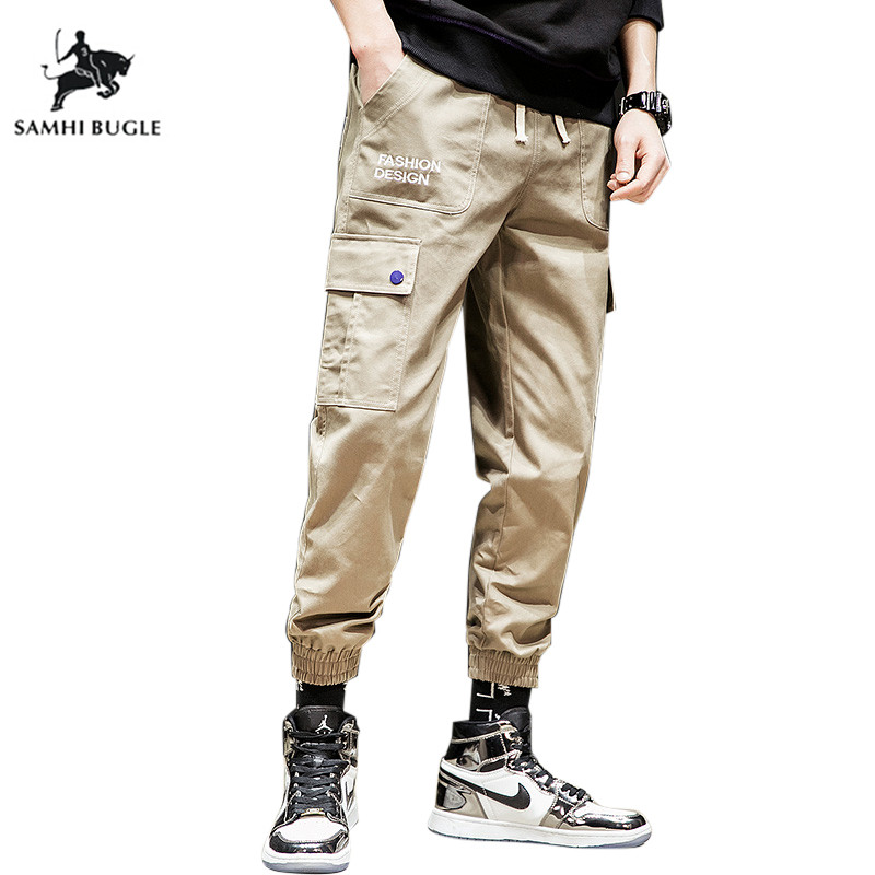 2019 high quality camouflage Men Pants Ankle-length Pants high street wear cool man fashion hip hop Loose cargo, Black
2019 high quality camouflage Men Pants Ankle-length Pants high street wear cool man fashion hip hop Loose cargo, Black