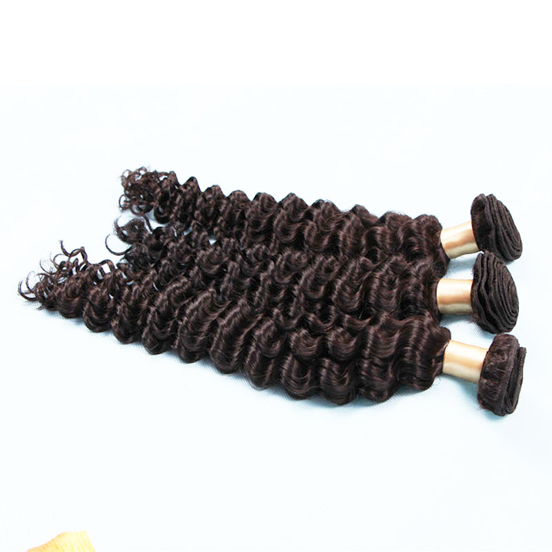 sale hair bundles deep wave human hair weave 100g 3pcs lot unprocessed deep curly hair weave bundles free