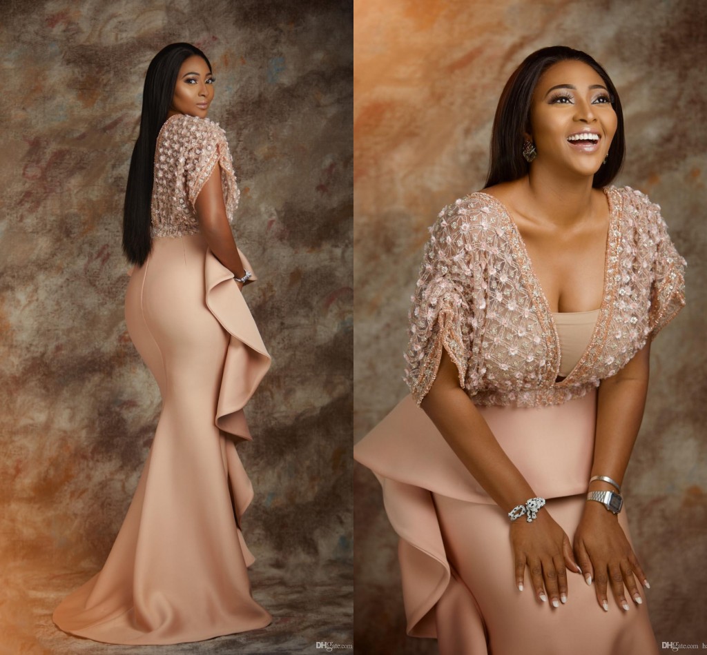 2020 Pearl Pink Evening Dresses Wear African Saudi Arabia Formal Dress For Women Peplum Ruffles Sheath Prom Gowns Celebrity Robe De Soiree, Orange
2020 Pearl Pink Evening Dresses Wear African Saudi Arabia Formal Dress For Women Peplum Ruffles Sheath Prom Gowns Celebrity Robe De Soiree, Orange