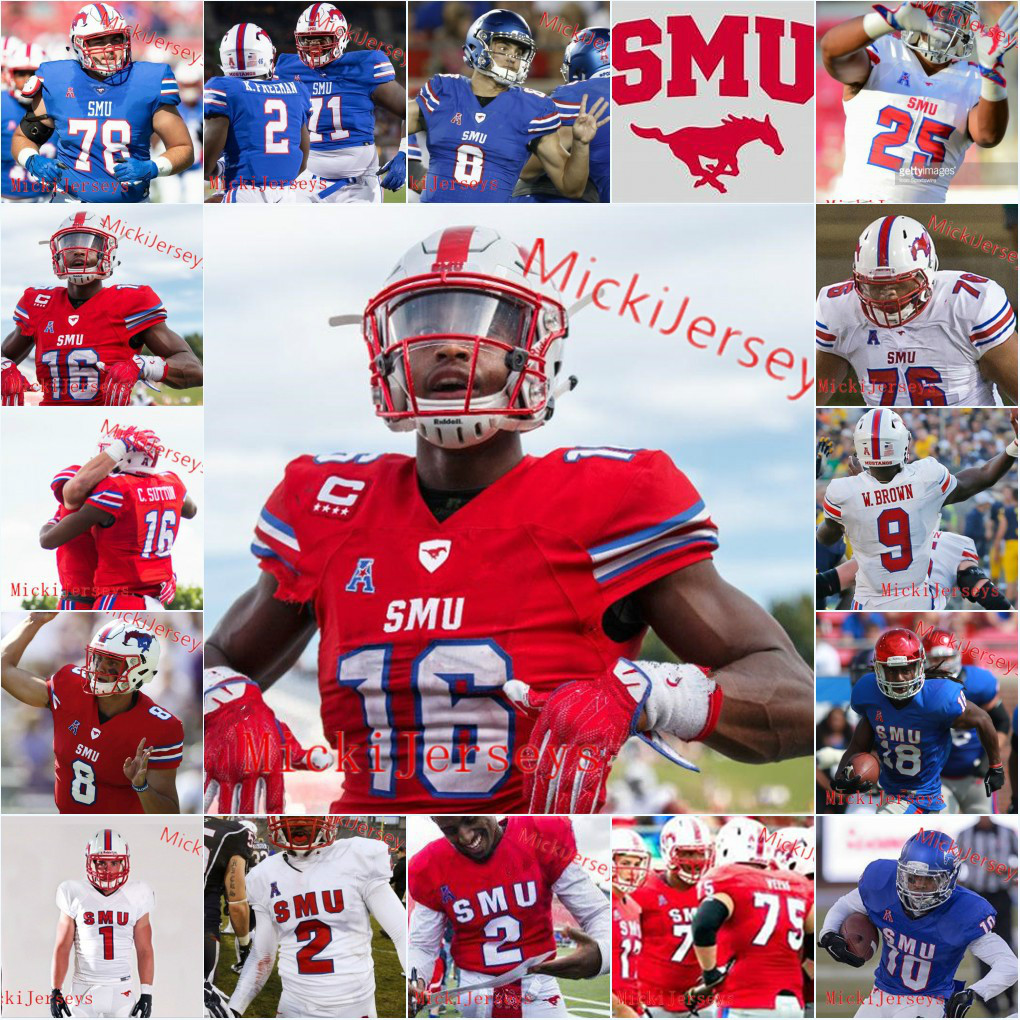 Custom SMU Mustangs Football Jersey CJ Sanders Judah Bell William Brown Trevor Denbow Preston Ellison Austin Upshaw TaMerik Williamss Jersey, Black
Custom SMU Mustangs Football Jersey CJ Sanders Judah Bell William Brown Trevor Denbow Preston Ellison Austin Upshaw TaMerik Williamss Jersey, Black