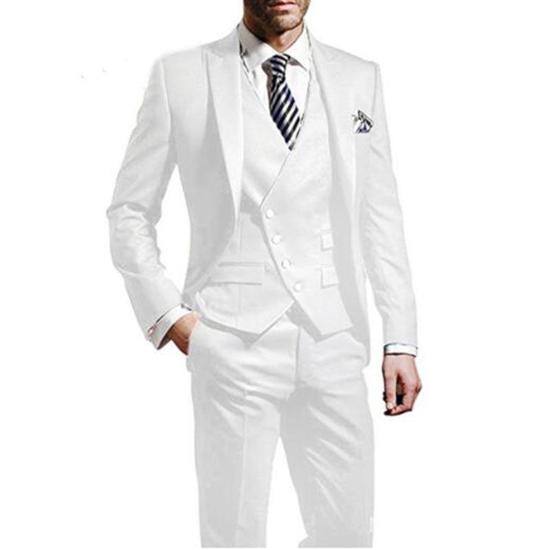 Handsome One Button Groomsmen Peak Lapel Groom Tuxedos Men Suits Wedding/Prom/Dinner Best Man Blazer(Jacket+Pants+Tie+Vest) A520, Same as image
Handsome One Button Groomsmen Peak Lapel Groom Tuxedos Men Suits Wedding/Prom/Dinner Best Man Blazer(Jacket+Pants+Tie+Vest) A520, Same as image