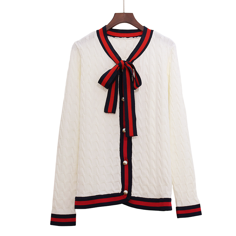 Luxury Designer Brand Spring Knitted Cardigans Women Bow Twist G Pearl Botton Stripe Edge Sweater Black White Red DT191023
Luxury Designer Brand Spring Knitted Cardigans Women Bow Twist G Pearl Botton Stripe Edge Sweater Black White Red DT191023