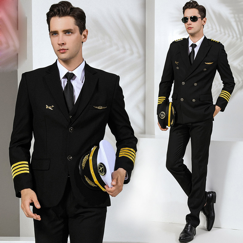 International Airline Garment Security Supervisor Manager professional Unique White Shirt AirLine Captain uniform pilot shirt Man, Single breasted add badge
International Airline Garment Security Supervisor Manager professional Unique White Shirt AirLine Captain uniform pilot shirt Man, Single breasted add badge
