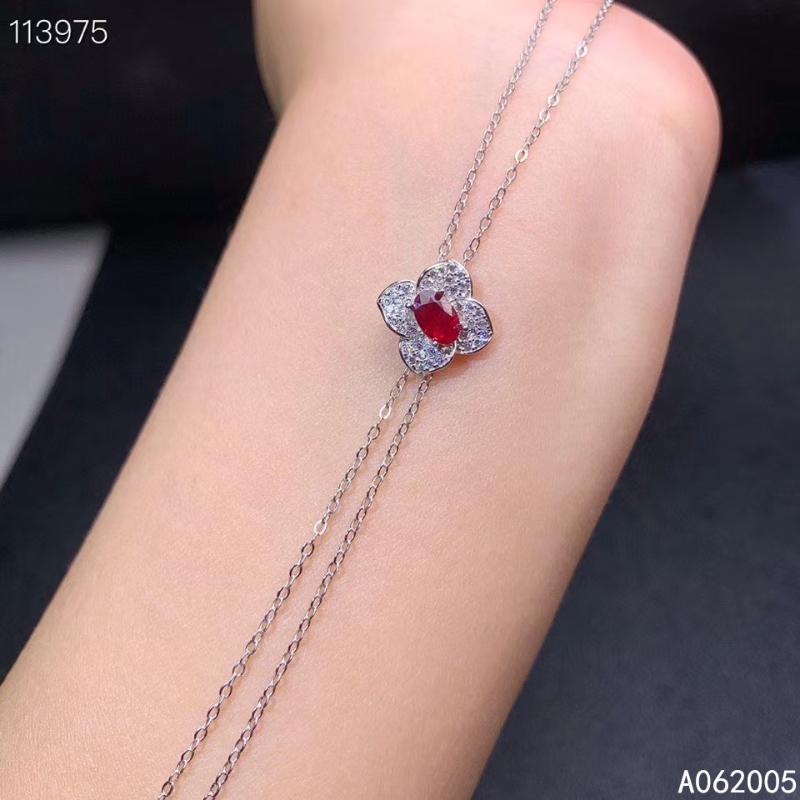 Other Bracelets KJJEAXCMY Fine Jewelry 925 Sterling Silver Inlaid Gemstone Ruby Women Hand Bracelet Support Detection Selling
Other Bracelets KJJEAXCMY Fine Jewelry 925 Sterling Silver Inlaid Gemstone Ruby Women Hand Bracelet Support Detection Selling