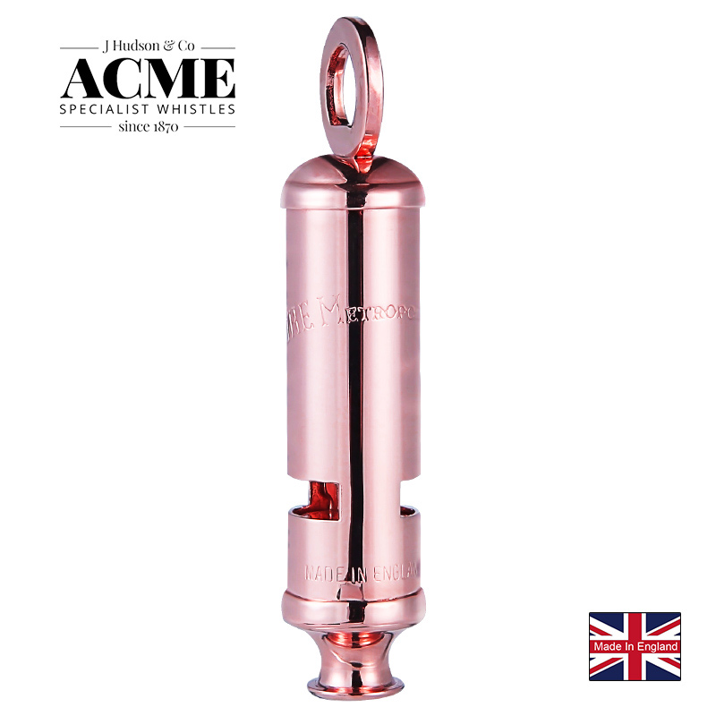 ACME Metropolitan 15 Limited Edition Rose Gold Siren Whistle Laser Engraving Fashion Accessories Outdoor Survival Whistle
ACME Metropolitan 15 Limited Edition Rose Gold Siren Whistle Laser Engraving Fashion Accessories Outdoor Survival Whistle