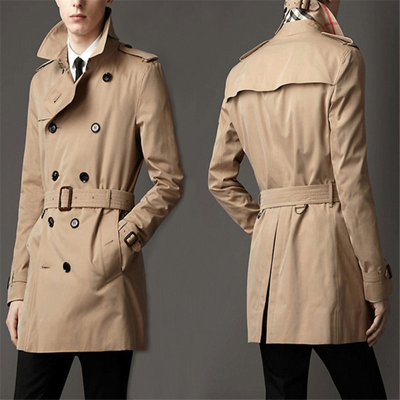 Plus size - 9XL adjustable sashes double breasted trench coat men turn down collar casual coats 2019 autumn winter, Beige
Plus size - 9XL adjustable sashes double breasted trench coat men turn down collar casual coats 2019 autumn winter, Beige