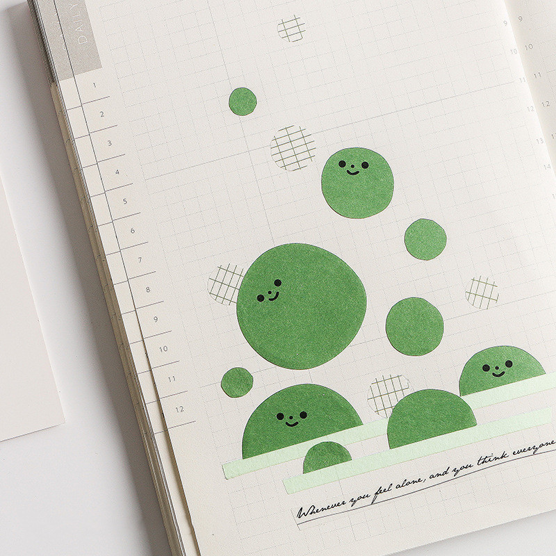Helpro 30 Sheets Sticky Notes Cute Creature Label Memo Pad for Writing Papeleria School Office Paper Sticky Stationery Supplies