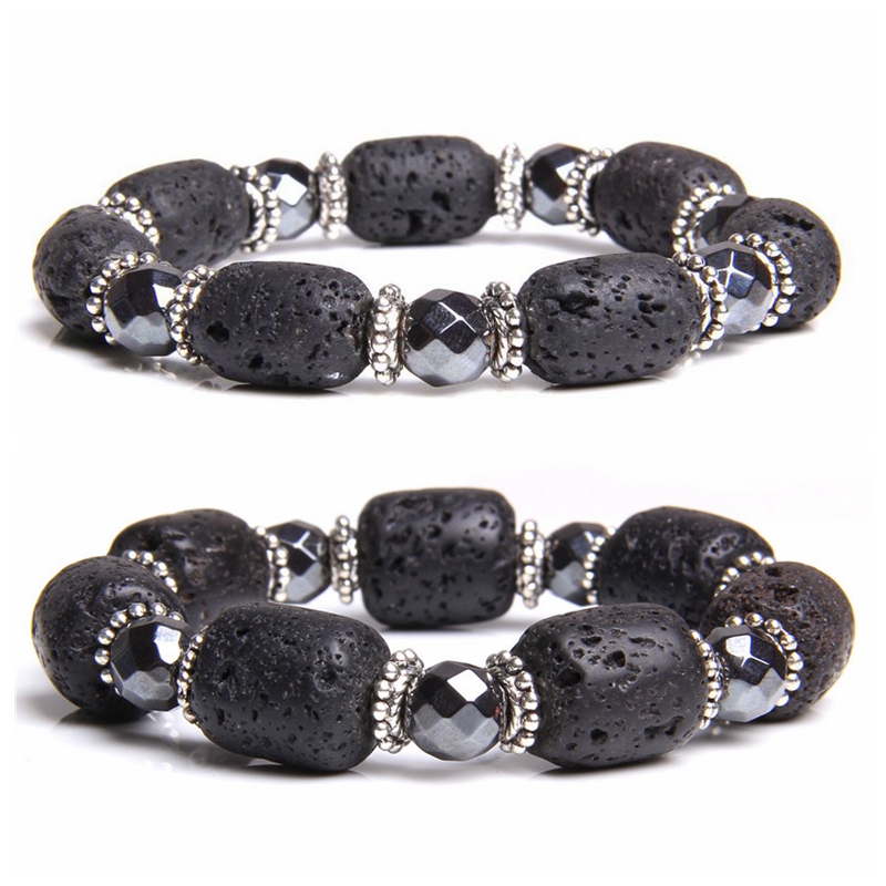 Natural lava Stone Bead Bracelet Rock Hip-Hop Rock Street Culture black Stone Man Bracelet Fashion Trendy Men Jewelry wholesale
Natural lava Stone Bead Bracelet Rock Hip-Hop Rock Street Culture black Stone Man Bracelet Fashion Trendy Men Jewelry wholesale