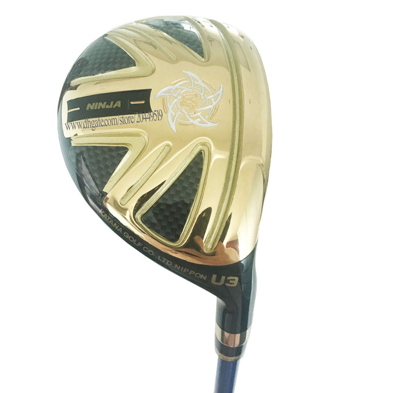 New Golf Clubs KATANA NINJA Golf Hybrids wood 19 or 22 25Loft Clubs Graphite Shaft L Golf Shaft and wood headcover Free shipping
New Golf Clubs KATANA NINJA Golf Hybrids wood 19 or 22 25Loft Clubs Graphite Shaft L Golf Shaft and wood headcover Free shipping