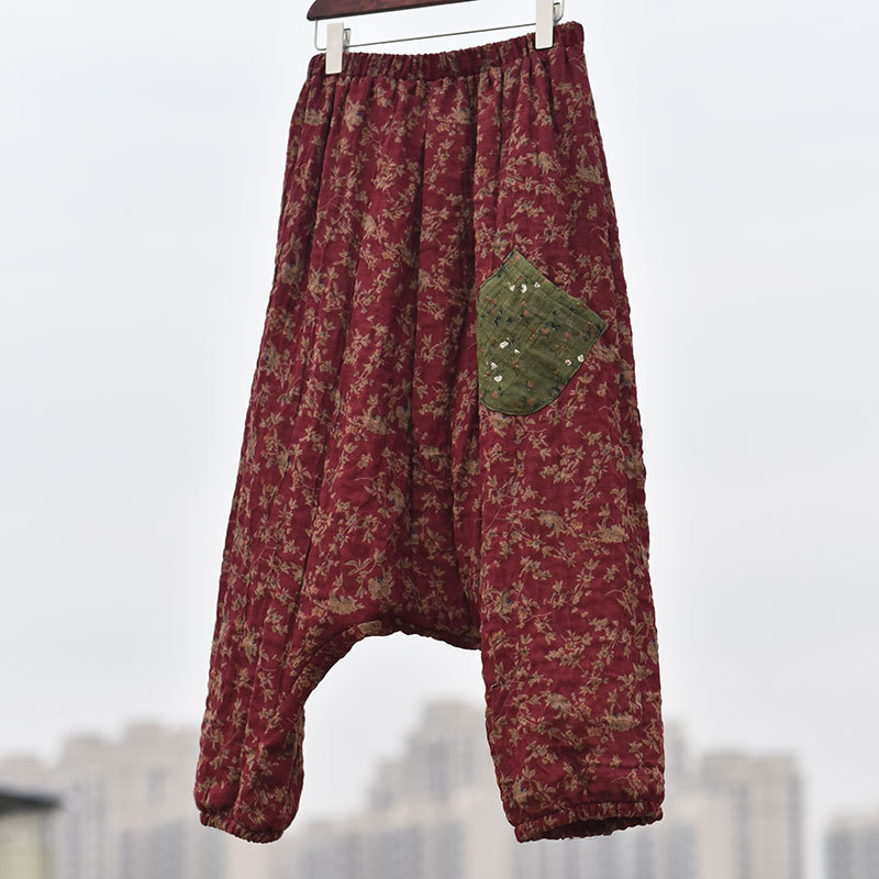 Women Cotton Linen Elastic Waist Cotton Linen Patchwork Harem Pants Female Plus Size Vintage Harem Trousers Ladies Retro Pants, Black
Women Cotton Linen Elastic Waist Cotton Linen Patchwork Harem Pants Female Plus Size Vintage Harem Trousers Ladies Retro Pants, Black