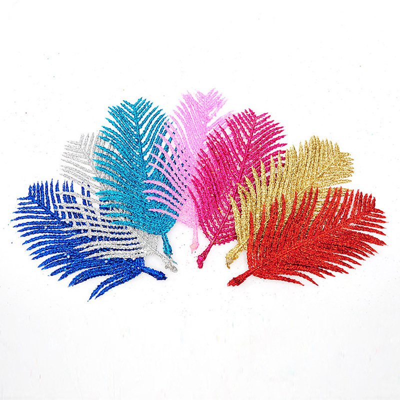 12pcs Fancy DIY Cuttings Artificial Pteris Leaves Glitter Poinsettia Home Ornament Festivals Christmas Tree Decor Party Supplies
12pcs Fancy DIY Cuttings Artificial Pteris Leaves Glitter Poinsettia Home Ornament Festivals Christmas Tree Decor Party Supplies
