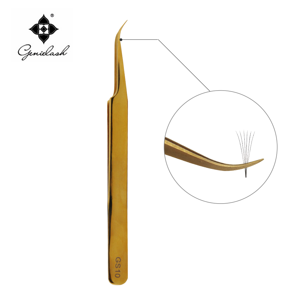 GS10 HONORABLE CURVED GOLDEN TWEEZERS Especially for 3D Volume Mink Eyelash extension Lash EXTENSION TWEEZERS Free shipping
GS10 HONORABLE CURVED GOLDEN TWEEZERS Especially for 3D Volume Mink Eyelash extension Lash EXTENSION TWEEZERS Free shipping