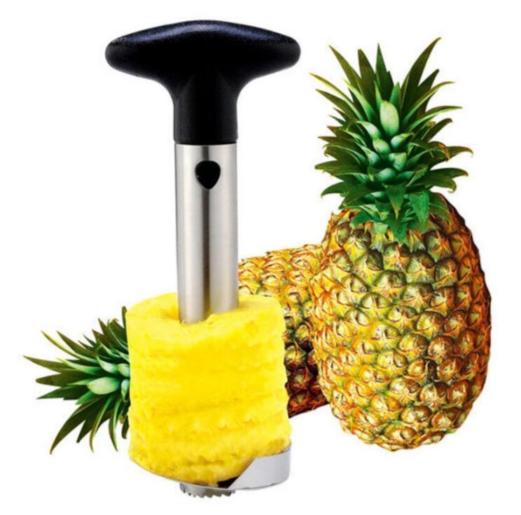 Stainless Steel Pineapple Peeler Cutter Slicer Corer Peel Core Tools Fruit Vegetable Knife Gadget Kitchen Spiralizer
Stainless Steel Pineapple Peeler Cutter Slicer Corer Peel Core Tools Fruit Vegetable Knife Gadget Kitchen Spiralizer