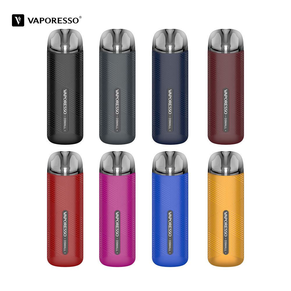 Vaporesso OSMALL Pod Kit Built-in 350mAh Battery 2ml Cartridge 1.2ohm Coil 11W Textured Surface Design Pure Flavor 100% Authentic, Black
Vaporesso OSMALL Pod Kit Built-in 350mAh Battery 2ml Cartridge 1.2ohm Coil 11W Textured Surface Design Pure Flavor 100% Authentic, Black