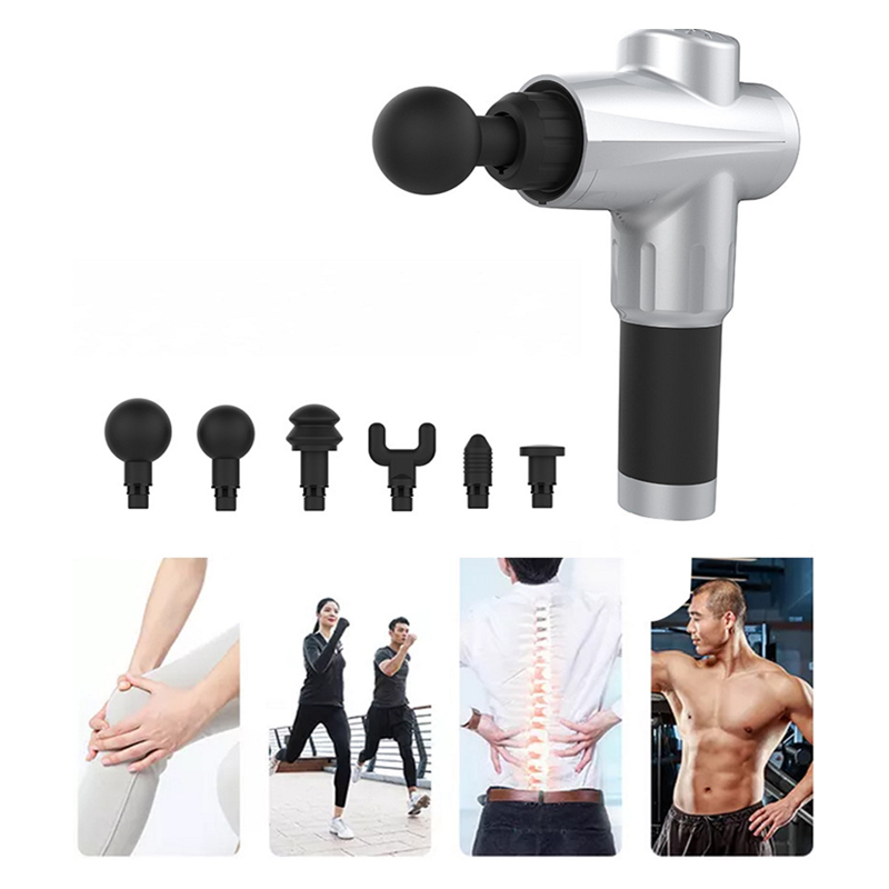 Muscle Massage Gun Sport Therapy Massager Body Relaxation Pain Relief Slimming Shaping Massager 6 X Massage Heads
Muscle Massage Gun Sport Therapy Massager Body Relaxation Pain Relief Slimming Shaping Massager 6 X Massage Heads