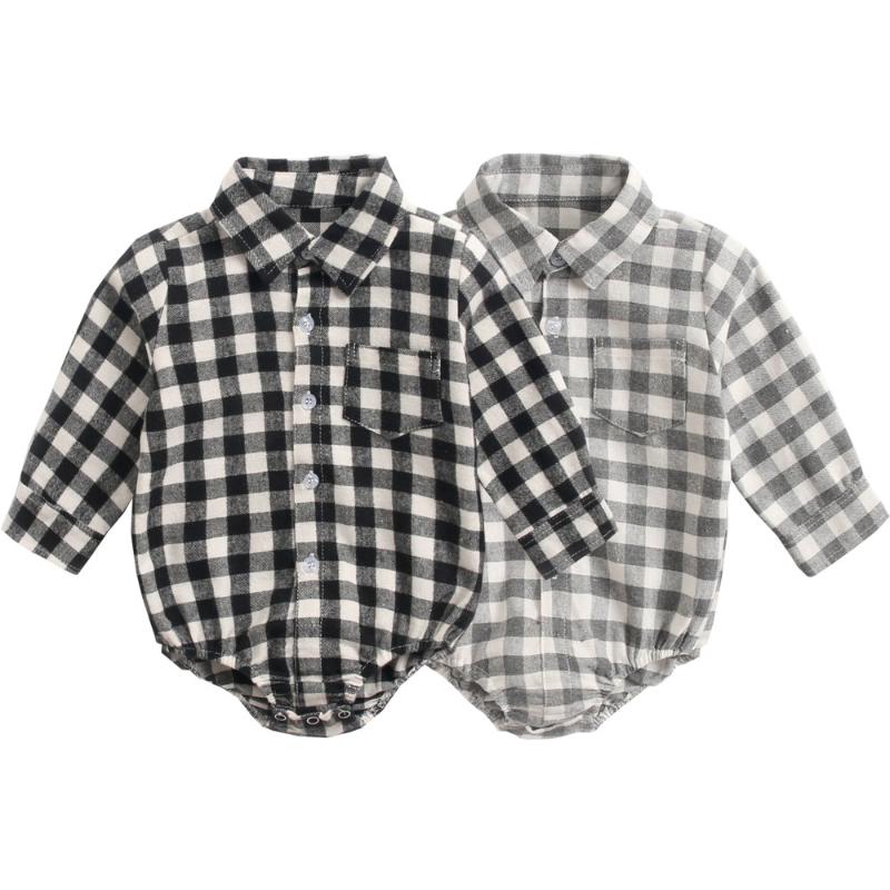 Newborn Rompers Infant Clothing Decorated Plaid Male Baby Long-sleeved Shirt Models Baby Jumpsuit 0-3T Spring and Autumn Hooded, Beige
Newborn Rompers Infant Clothing Decorated Plaid Male Baby Long-sleeved Shirt Models Baby Jumpsuit 0-3T Spring and Autumn Hooded, Beige