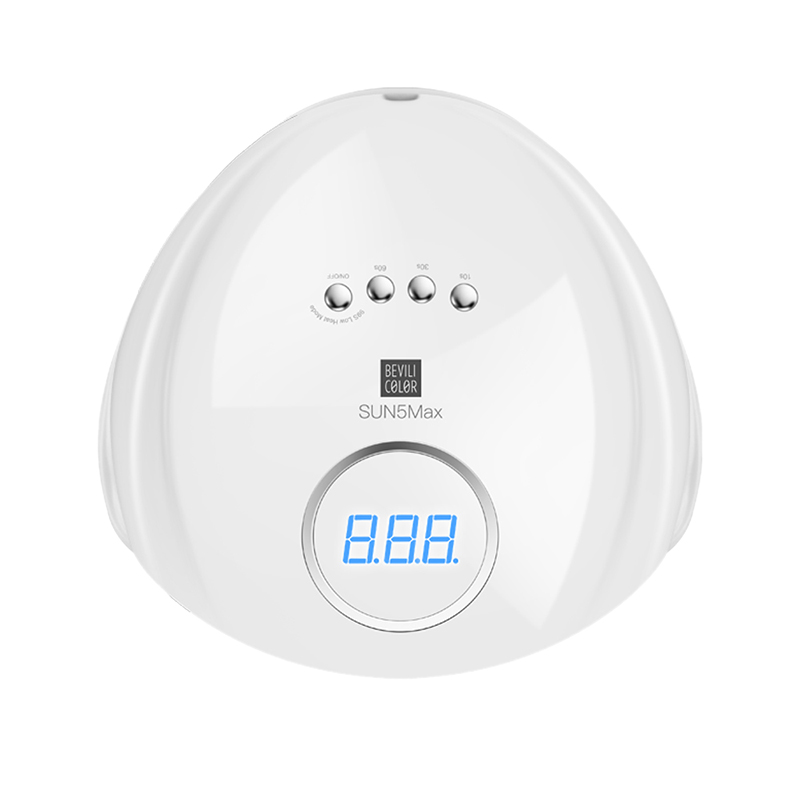 Bevili Color Sun5Max Uv Led Lamp Nail Dryer 108W 24 Leds Curing All Gel Polish Quick Bottom 10S/30S/60S/99S Timer Lcd Display Na, White
Bevili Color Sun5Max Uv Led Lamp Nail Dryer 108W 24 Leds Curing All Gel Polish Quick Bottom 10S/30S/60S/99S Timer Lcd Display Na, White