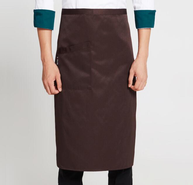 Half Waist Apron for Cooker Cafe Server Waiter Waitress Kitchen Cooking Hotel Chef Aprons Chef Uniforms Waist Apron