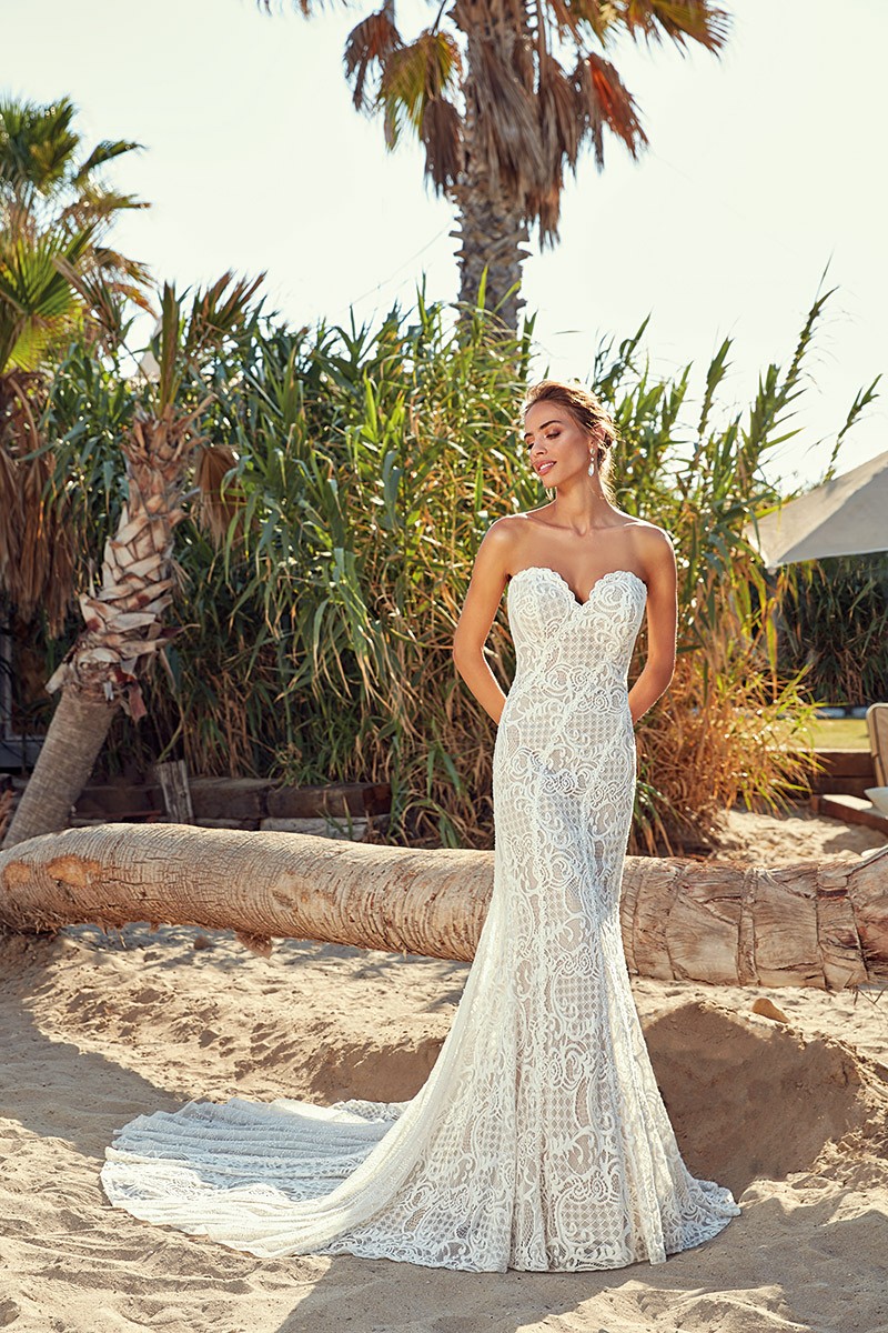 eddy k beach mermaid wedding dresses sweetheart lace bridal gowns vestido de novia backless boho wedding dress plus size