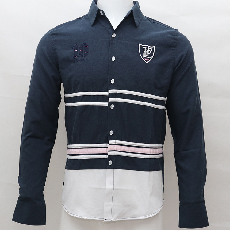 Embroidery camisa masculina Men Long Sleeve Dress Shirts Cotton Social hombre eden park rugby chemises, Dark blue
Embroidery camisa masculina Men Long Sleeve Dress Shirts Cotton Social hombre eden park rugby chemises, Dark blue
