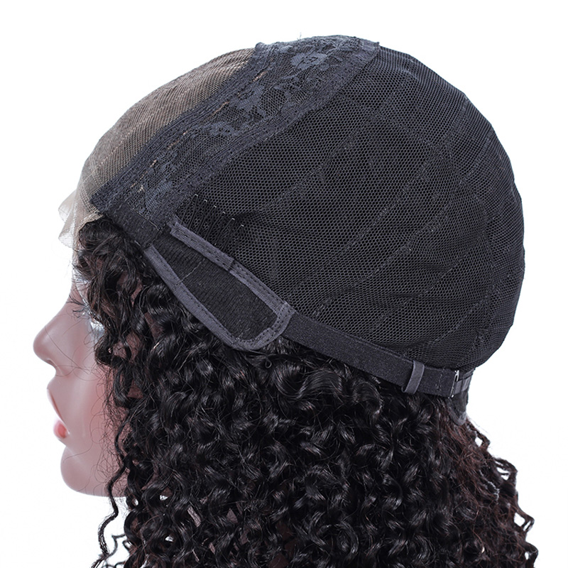Brazilian Virgin 4X4 Wig Kinky Curly Products Lace Wigs 100% Human Hair 12-30Inch Natural Color Free Part