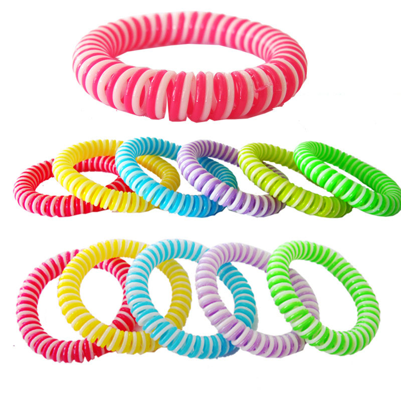 Kids Mosquito Repellent Bracelet Pest Control Wristband Anti-mosquito Telephone Ring Chain Design