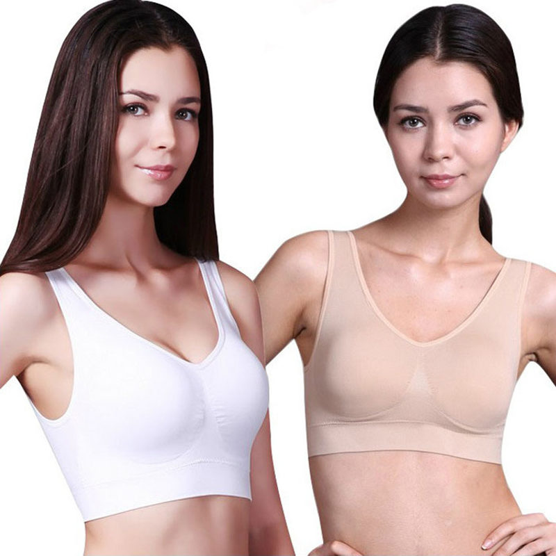 Women Fitness Yoga Sports Bra Padded Push Up Bra Female Crop Top Yoga Gym Shirts Sport Brassiere Tops Invisible Vest, White
Women Fitness Yoga Sports Bra Padded Push Up Bra Female Crop Top Yoga Gym Shirts Sport Brassiere Tops Invisible Vest, White