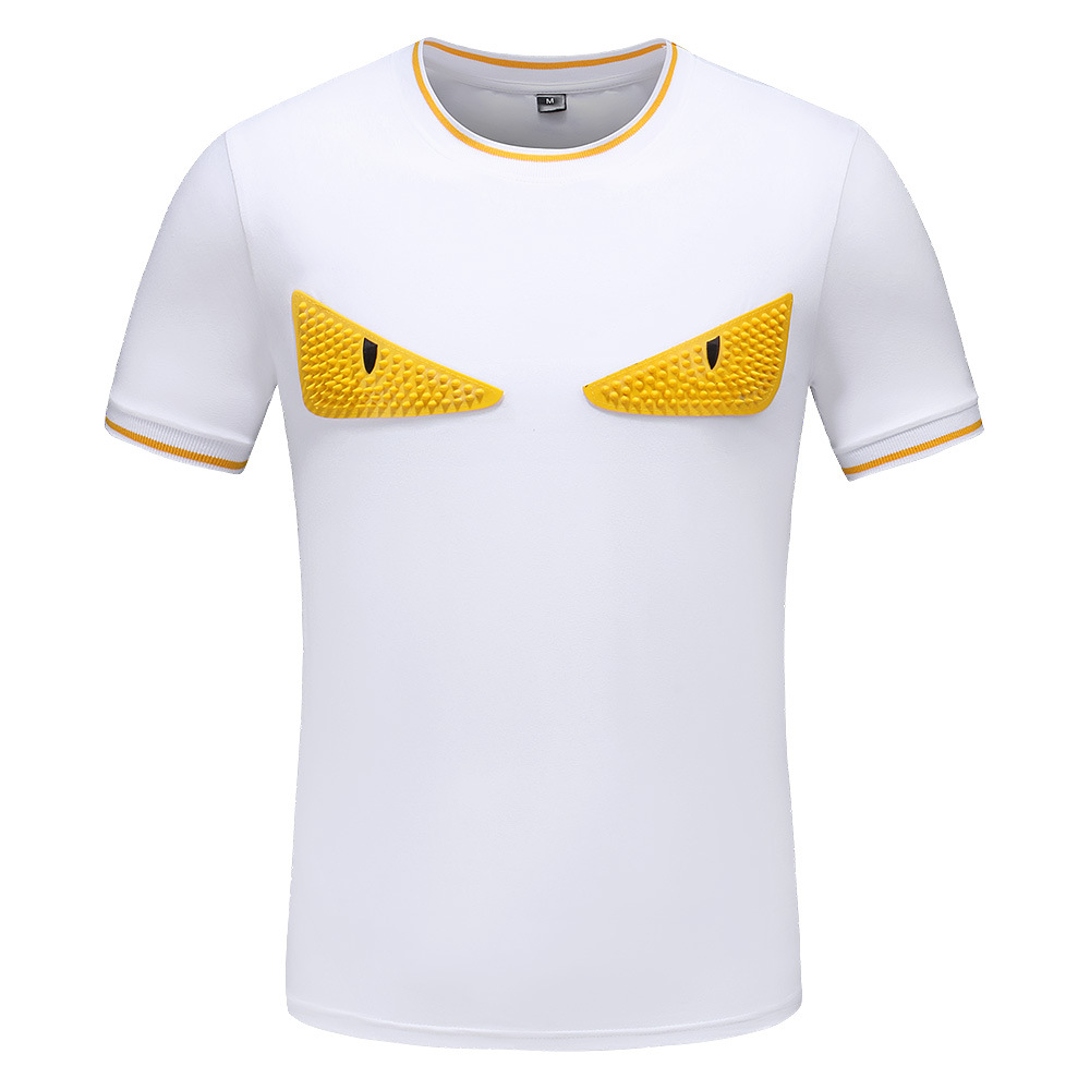 2020 Mens Designer T Shirts Fashion Mens Clothing Summer Casual Streetwear Designer T Shirt Rivet Cotton Blend Crew Neck Short Sleeve, White
2020 Mens Designer T Shirts Fashion Mens Clothing Summer Casual Streetwear Designer T Shirt Rivet Cotton Blend Crew Neck Short Sleeve, White