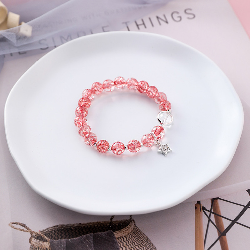 Other Bracelets Supply Girl Heart Sweet Wind Girlfriend Bracelet Burst Bead Strawberry Cute Crystal Opal Pentagram Star Charm Jewelry Beaded
Other Bracelets Supply Girl Heart Sweet Wind Girlfriend Bracelet Burst Bead Strawberry Cute Crystal Opal Pentagram Star Charm Jewelry Beaded